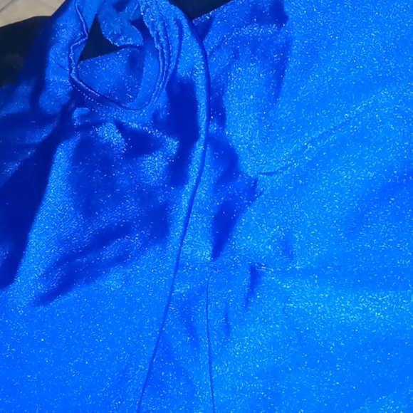 COBALT BLUE STIRRUP PANTS - Picture 2 of 2